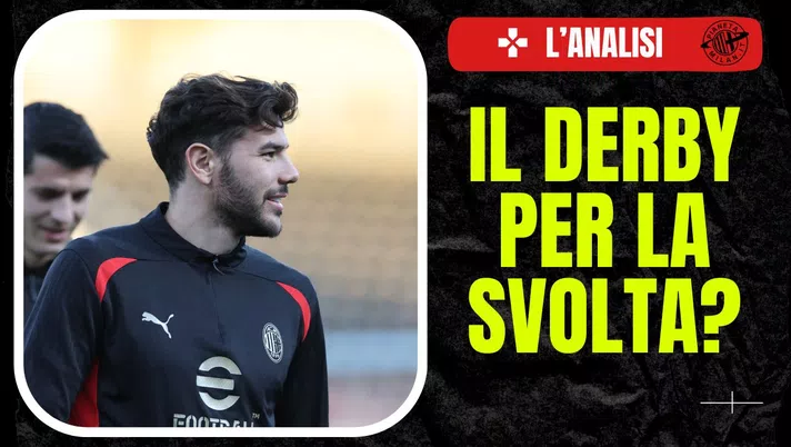 Theo Hernandez AC Milan allenamento Milan Riyadh
