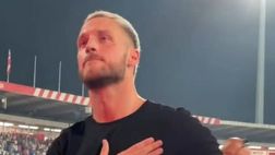 VIDEO / I tifosi della Stella Rossa gli dedicano la coreografia: Arnautovic in lacrime