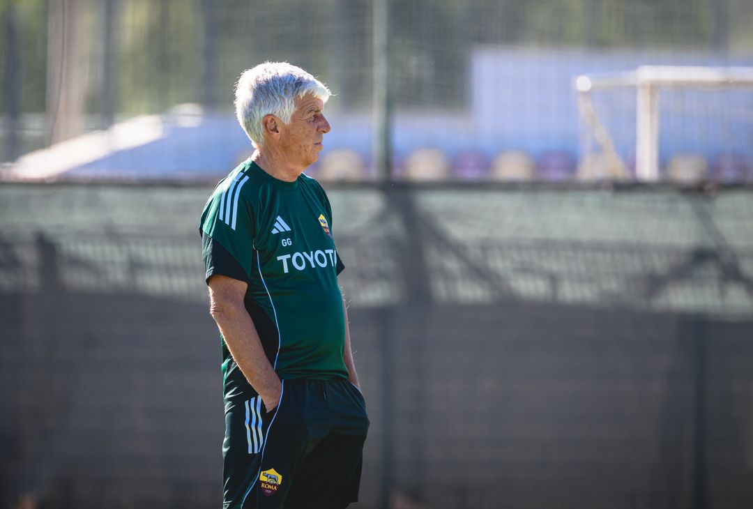 Trigoria, la seduta di allenamento sotto gli occhi di Friedkin – FOTO GALLERY - immagine 6