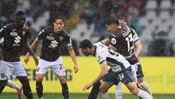 Torino-Inter, il diluvio si abbatte sulla gara: gioco sospeso per 5′ da La Penna