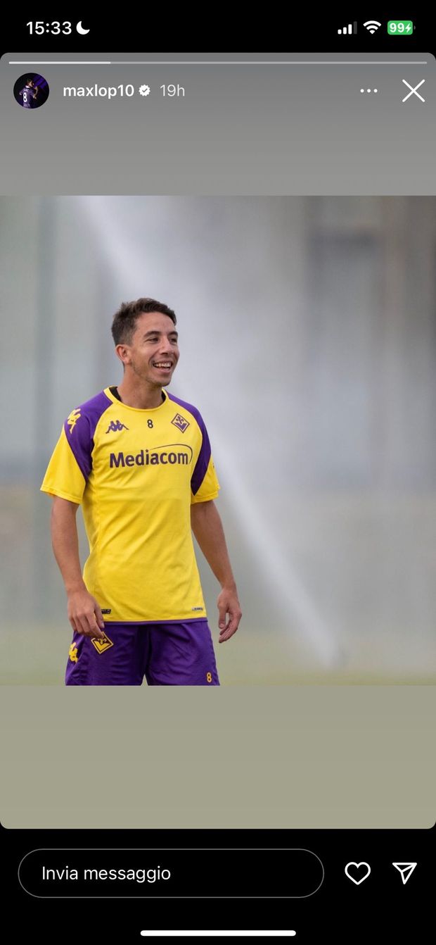 FOTO – Il sorriso di Maxime Lopez che scalda il cuore di Firenze: sale l’attesa- immagine 2