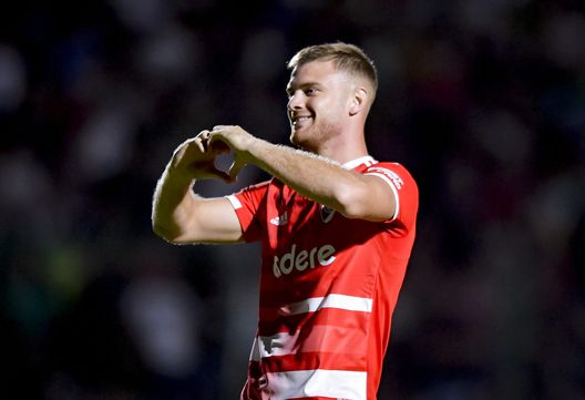 JUNIN, ARGENTINA - MARCH 19: Lucas Beltran of River Plate celebrates after scoring the first goal of his team during a match between Sarmiento and River Plate as part of Liga Profesional 2023 at Estadio Eva Peron on March 19, 2023 in Junin, Argentina. (Photo by Marcelo Endelli/Getty Images) VN – Mourinho, Dybala, ma nulla di fatto: Beltran sceglie la Fiorentina- immagine 2