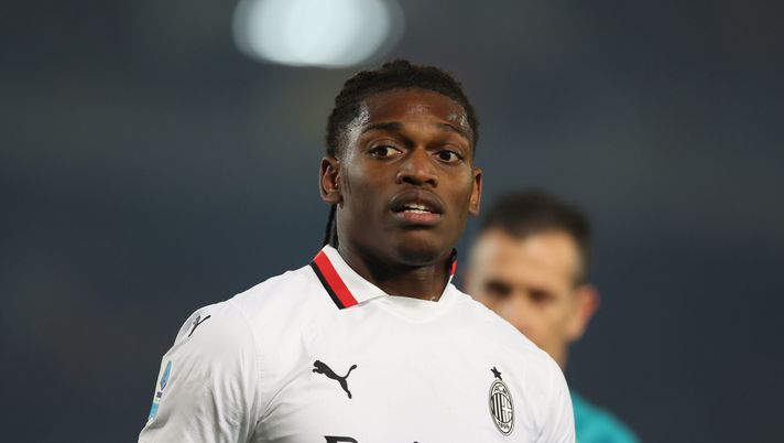 Rafael Leao (attaccante AC Milan), qui durante Lecce-Milan 2-3 (Serie A 2024-2025) | News (Getty Images) Rafael Leao AC Milan Lecce-Milan 2-3 Serie A 2024-2025