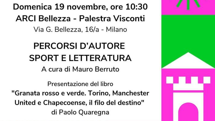 A Milano Quaregna e Berruto presentano Granata, rosso e verde - immagine 1