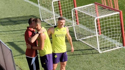 VIDEO – Dzeko e la presa in giro a Bonucci: “Stai meglio ora che al Fener”