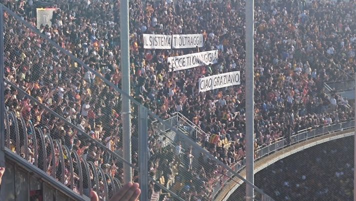 Lecce-Napoli, tifosi giallorossi in rivolta contro la Lega: il motivo della protesta - immagine 1
