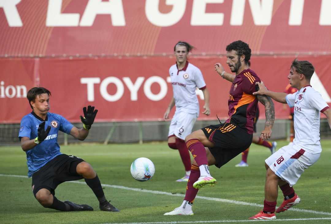 Roma-Trastevere, le immagini della prima amichevole di Gasperini – FOTO GALLERY - immagine 13