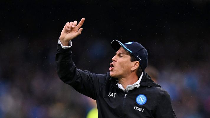 NAPLES, ITALY - NOVEMBER 12: Rudi Garcia, Head Coach of SSC Napoli, reacts during the Serie A TIM match between SSC Napoli and Empoli FC at Stadio Diego Armando Maradona on November 12, 2023 in Naples, Italy. (Photo by Francesco Pecoraro/Getty Images) IPSE DIXIT – Garcia: “È l’ora di vincere in casa”, Soulé: “Proviamo a dare una mano anche alla Juve”- immagine 2
