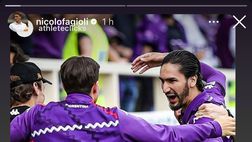 FOTO – “Fiero di te”. La stima di Fagioli per Adli