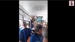 VIDEO Manchester City-Inter, delirio nerazzurro nei bus verso l’Ataturk Stadium