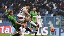 Sassuolo-Torino 0-1, il tabellino: solo un ammonito nei granata
