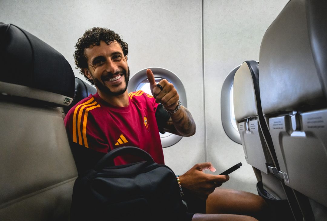 Roma, il viaggio della squadra verso Nizza – FOTO GALLERY - immagine 7