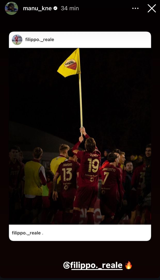 Derby, Reale imita Koné: l’esultanza con la bandierina conquista anche il francese- immagine 2