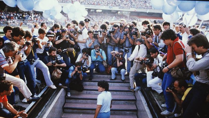 presentazione Diego Armando Maradona