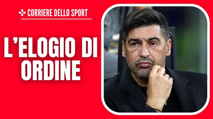 Paulo Fonseca AC Milan Milan-Lecce 3-0 Serie A 2024-2025 Ordine
