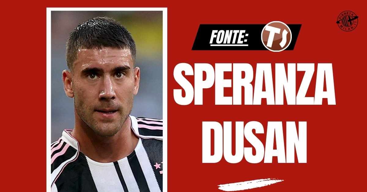 calciomercato milan vlahovic aspetta 8230 hojlund il serbo vuole 8230