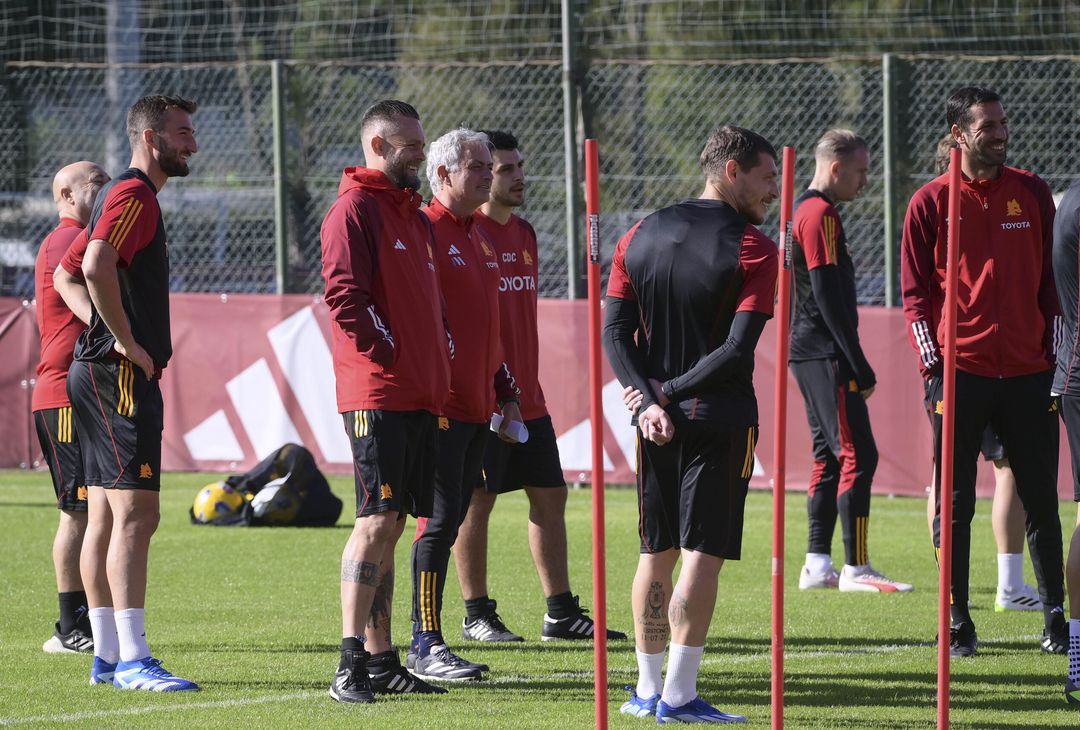 Roma, la rifinitura alla vigilia del Lecce – FOTO GALLERY - immagine 14