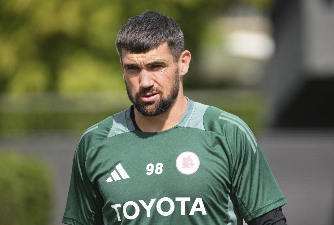 Roma, l’allenamento a Trigoria a due giorni dall’Athletic Bilbao – FOTO GALLERY - immagine 11