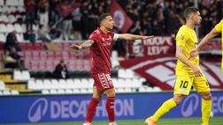 Cittadella-Trento 1-3, con l’uomo in più per 80′ Iori crolla al Tombolato. E il quarto posto è lontano