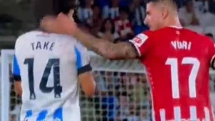 La denuncia della tv giapponese: schiaffi di Yuri a Kubo nel derby basco - immagine 1