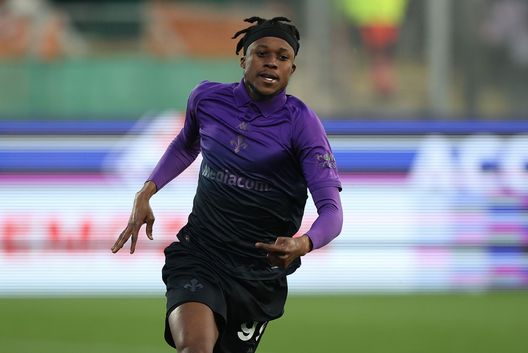 FLORENCE, ITALY - FEBRUARY 2: Christian Michael Kouakou Kouamé of ACF Fiorentina in action during the Serie A match between Fiorentina and Genoa at Stadio Artemio Franchi on February 2, 2025 in Florence, Italy. (Photo by Gabriele Maltinti/Getty Images) FOTO – Kouame si presenta ad Empoli: “Non vedo l’ora di iniziare”- immagine 2
