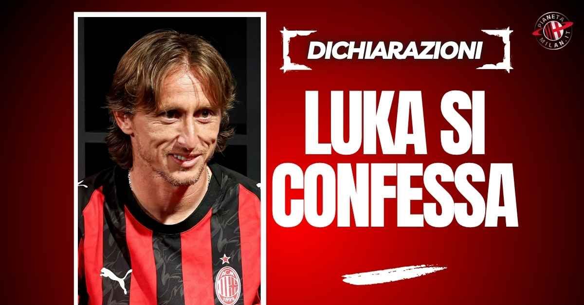 Modric: “Avevo tante offerte. Ecco perché il Milan. Voglio vincere e …” Modric: “Avevo tante offerte. Ecco perché il Milan. Voglio vincere e …”