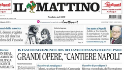 PRIMA PAGINA IL MATTINO OGGI: “Vai Mo’. Entusiasmo azzurro. Inter ko, Conte in fuga”