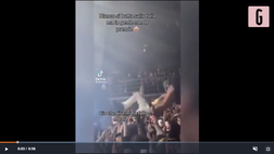 Video – Blanco si lancia dal palco ma la folla non lo prende