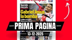 Prima pagina Corriere dello Sport: “Mercato, Gabriel Jesus la bomba. E il Milan si fa sotto?”