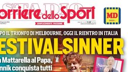 PRIMA PAGINA CORRIERE DELLO SPORT OGGI: “Resta Ostigard, salta Nehuen Perez”
