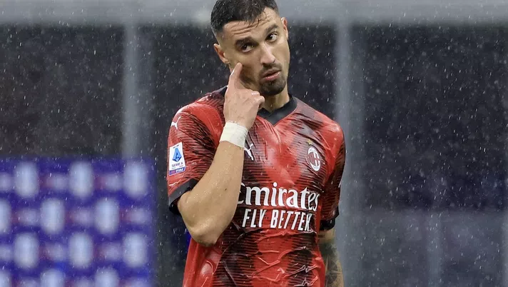 Rade Krunic AC Milan Milan-Udinese 0-1 Serie A 2023-2024