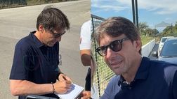 Conte si ferma per l’ultimo saluto ai tifosi a Castel Volturno: ovazione per lui