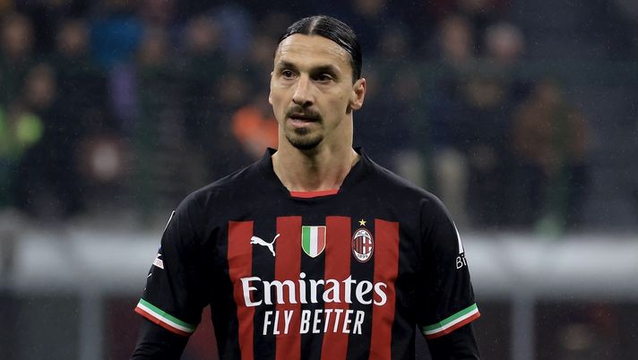 Zlatan Ibrahimovic AC Milan Milan-Salernitana 1-1 Serie A 2022-2023