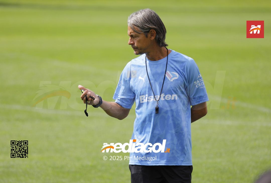 FOTO, l’occhio attento di Pippo Inzaghi al ritiro del Palermo- immagine 1
