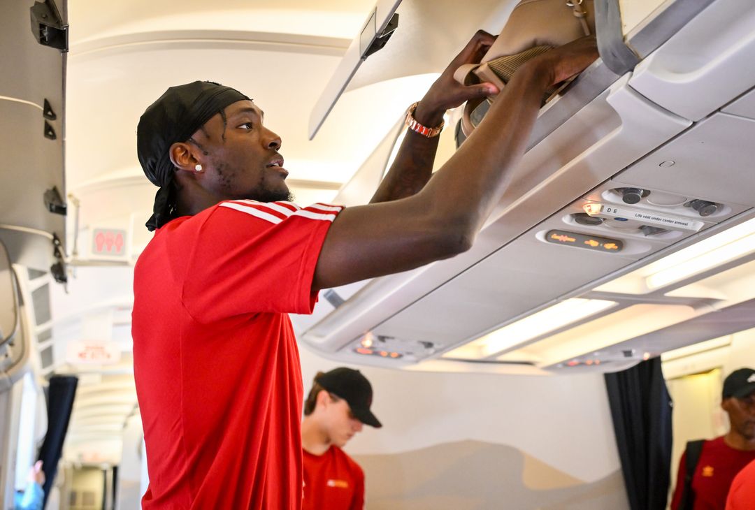 Roma, la partenza per l’amichevole in Australia con il Milan – FOTO GALLERY - immagine 5