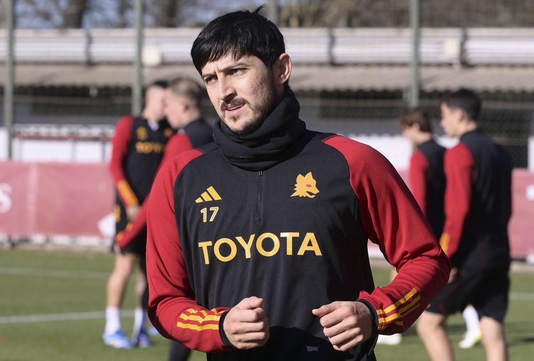 Roma, l’ultimo allenamento prima della Fiorentina – FOTO GALLERY - immagine 3