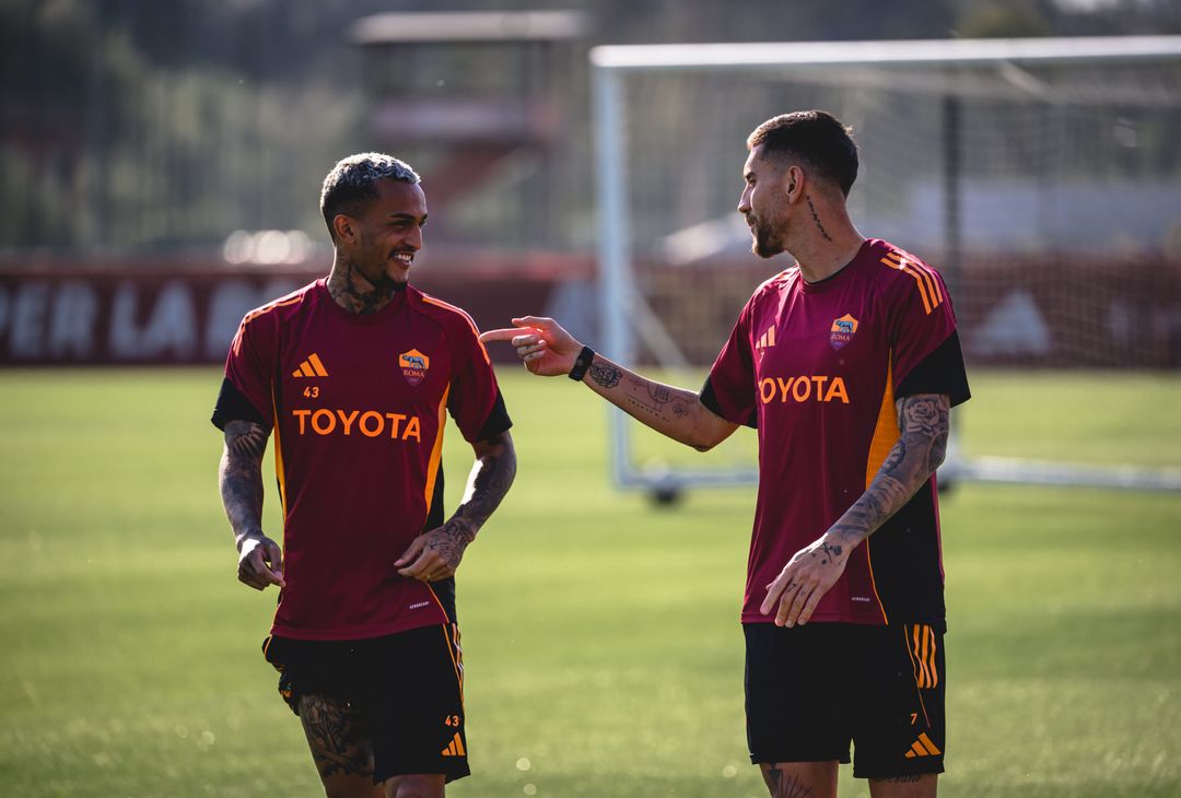 Trigoria, l’allenamento a due giorni dalla sfida col Bologna – FOTO GALLERY - immagine 13