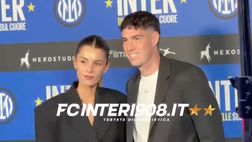 VIDEO FCIN1908 / Inter, ecco Bastoni alla proiezione del film Scudetto