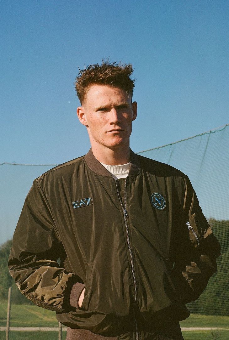 GALLERY Il Napoli veste le nuove Aviator Jacket: Anguissa e McTominay i volti azzurri - immagine 4