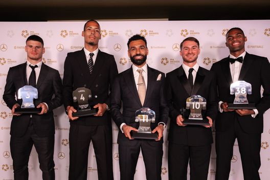 I giocatori del Liverpool premiati dalla PFA (Credits Liverpool account X) Salah nella storia: terzo titolo dalla PFA come “Player of the Year”- immagine 3