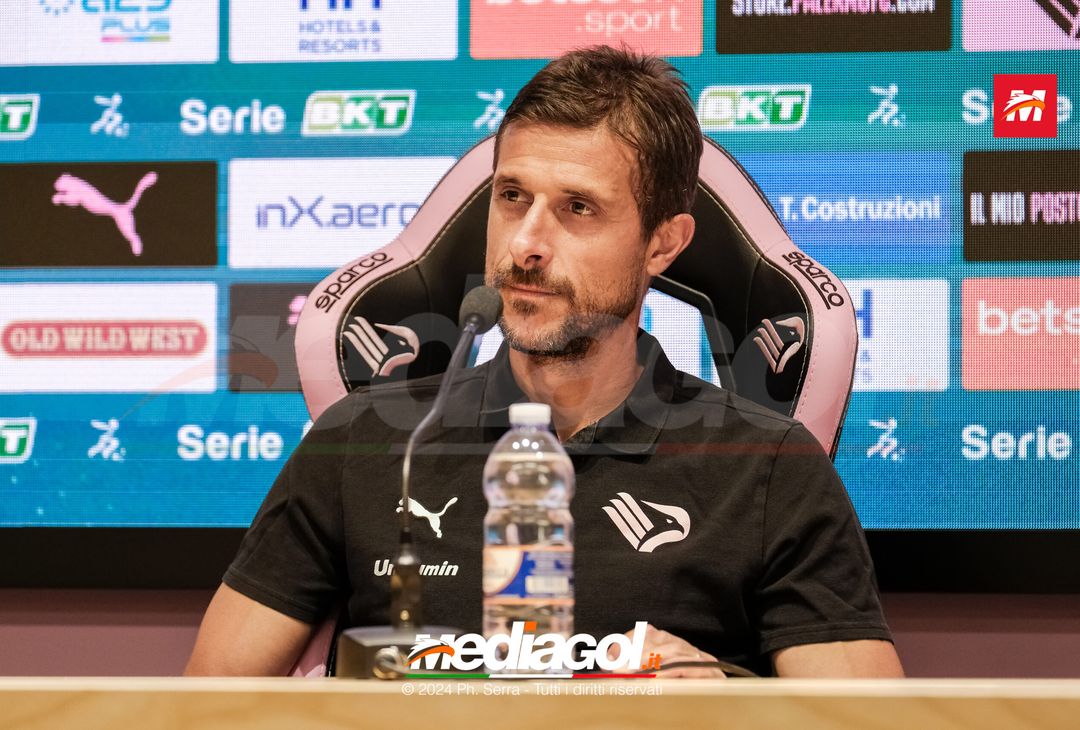 FOTO PALERMO, verso il Pisa: Alessio Dionisi in conferenza stampa (GALLERY) - immagine 15