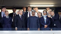 FOTO Manchester City-Inter, in tribuna all’Atatürk anche lo sceicco Mansour