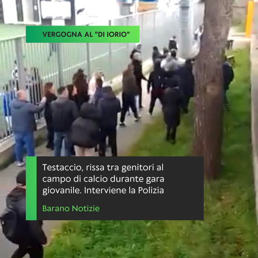 Barano d’Ischia, Under 14: dopo la rissa fra genitori degenerata in campo, poker di Daspo…- immagine 2