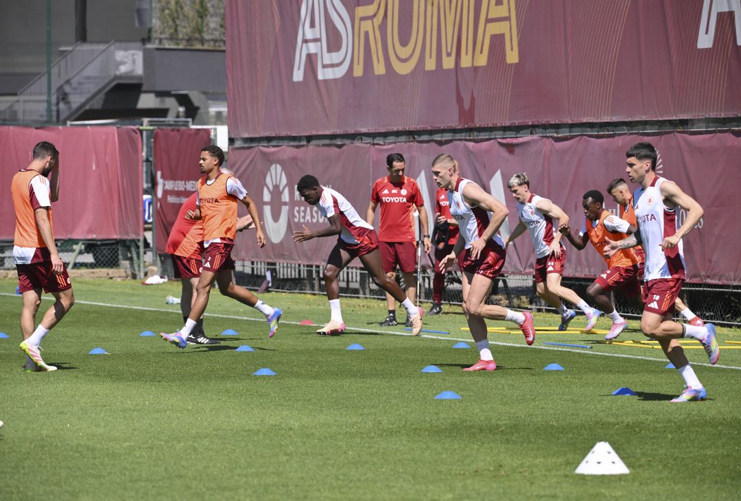 Trigoria, l’allenamento e la conferenza di Ranieri verso l’Atalanta – FOTO GALLERY - immagine 13