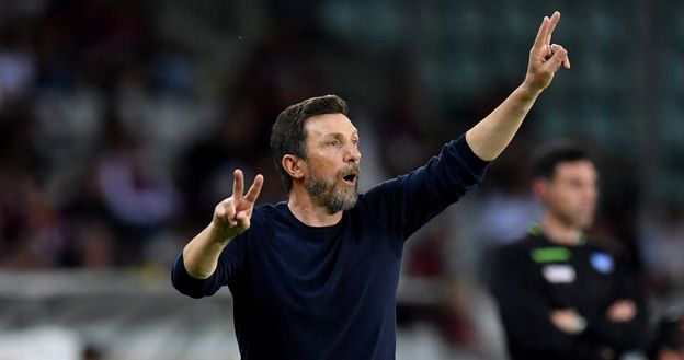 TURIN, ITALY - MAY 02: Eusebio Di Francesco, Head Coach of Venezia, gestures during the Serie A match between Torino and Venezia at Stadio Olimpico di Torino on May 02, 2025 in Turin, Italy. (Photo by Valerio Pennicino/Getty Images) Torino-Venezia 1-1, Di Francesco: “Rigore? La prendo sempre in quel posto”- immagine 2