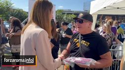 VIDEO – Il Roma Club Testaccio incontra Lina Souloukou: donata maglia e sciarpa