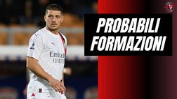 Milan-Fiorentina, la probabile formazione rossonera: Jovic guida l’attacco