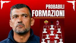 Probabili formazioni, Roma-Milan: tante assenze! Un cambio importante