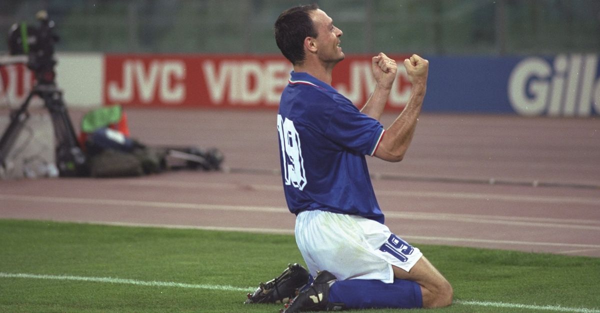 Da Baggio al Real Madrid, il calcio in lacrime per Schillaci