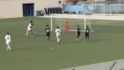 Lucas Cavani segue le orme del padre, splendido gol di testa con il Napoli Under 13